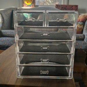 Large Acrylic Makeup Organizer